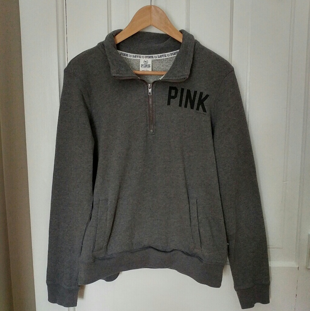 PINK Quarter Zip Sweatshirt